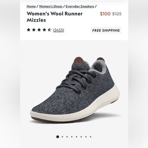 Allbirds women’s wool sneakers
